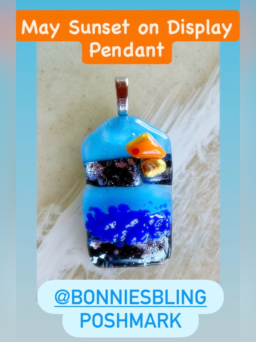 Bonnie’s Bling One of a Kind Fused Glass Jewelry and Accessories to Wear.